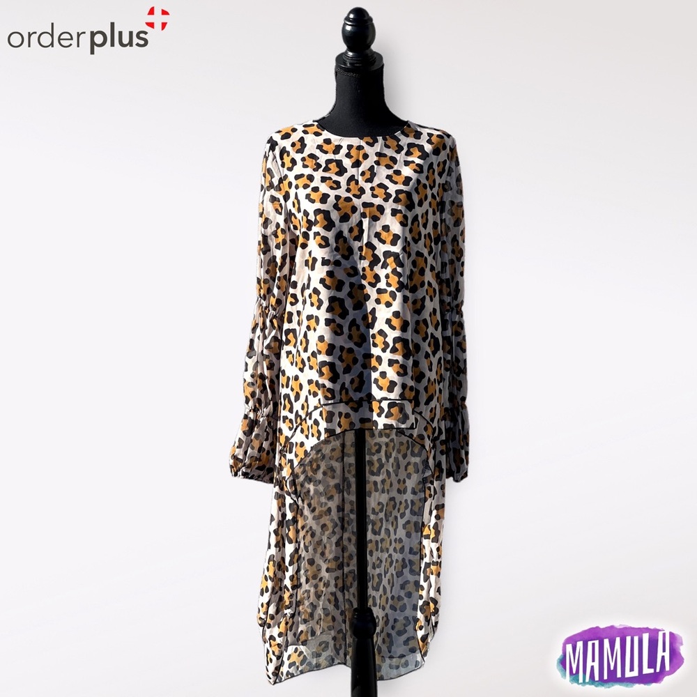 OrderPlus Floral High-Low Dress | Size M